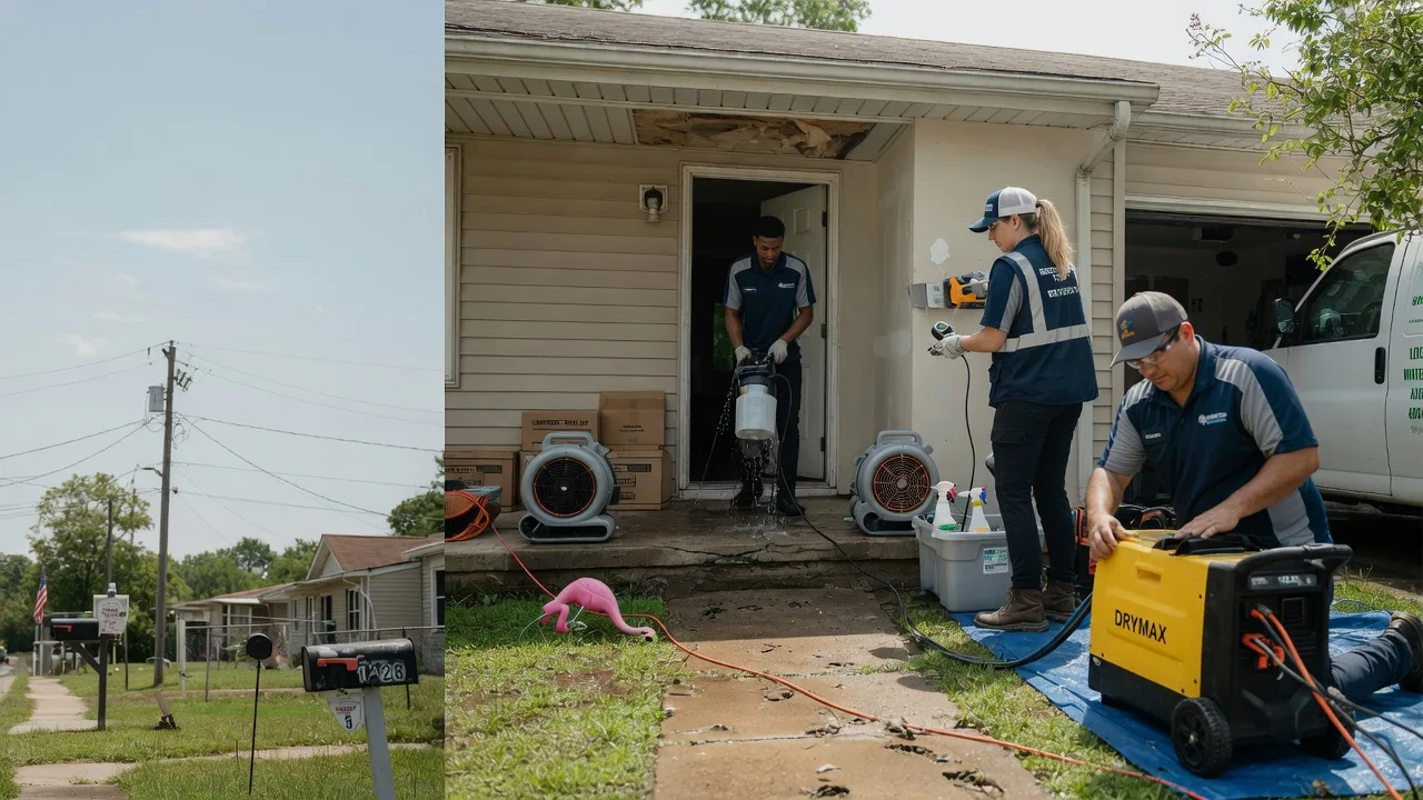 Storm Damage Water Removal in Daleville, MS near me
